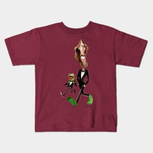 Steppin' Out with Jim and Kermit Kids T-Shirt